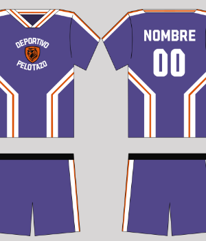 DEPORTIVO PELOTAZO  - uniforme 1